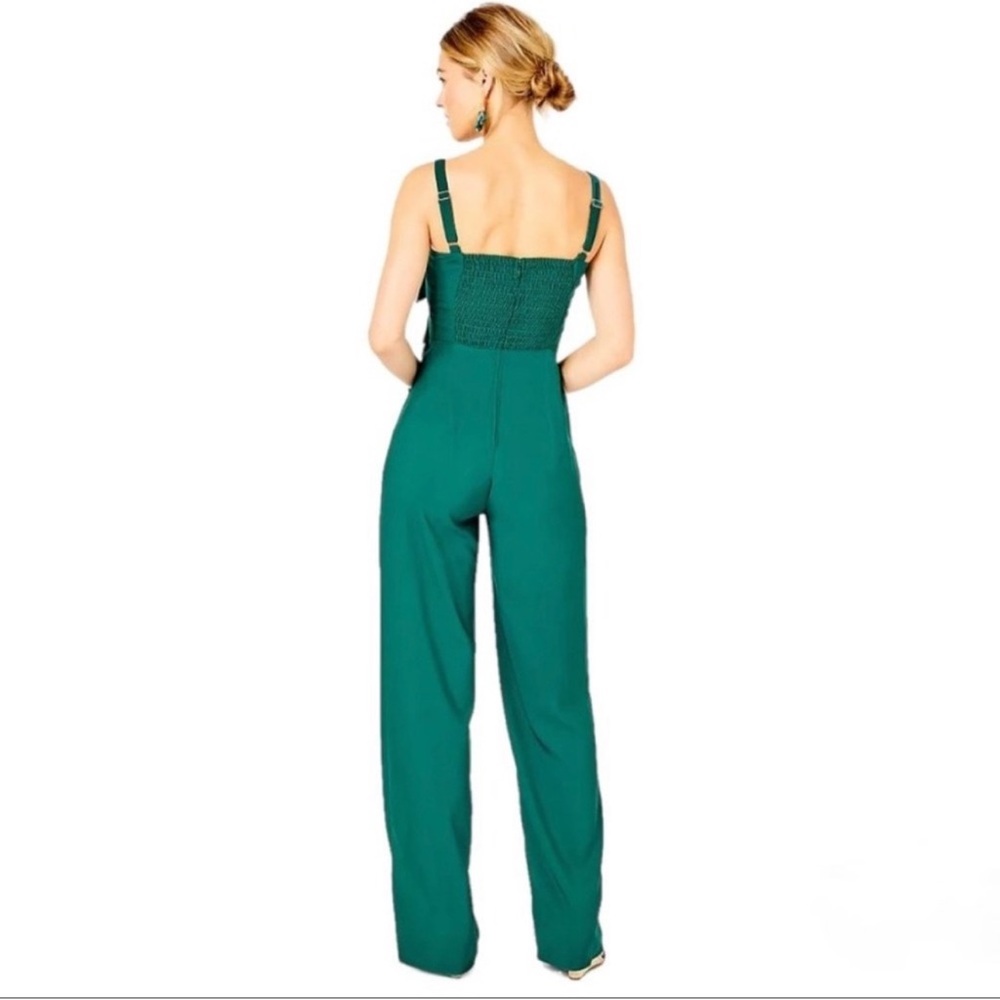 Lilly Pulitzer Hosta Green Kavia Jumpsuit 10 - Picture 3 of 15
